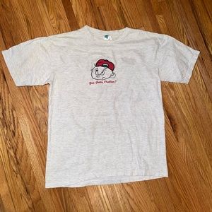 VINTAGE TOUR CHAMP PUNK W EARRING 😂 TSHIRT SIZE LARGE